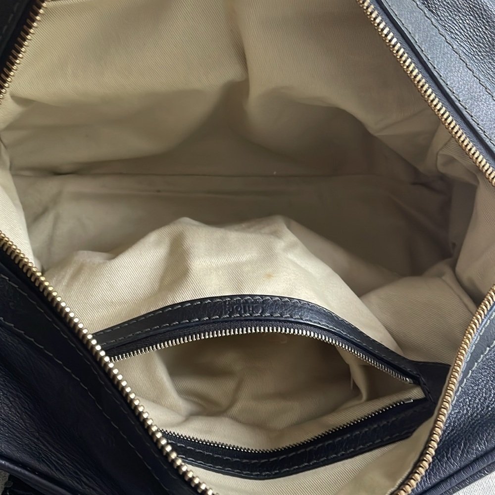Chloe black leather ACIER bag o/s - Picture 11 of 14